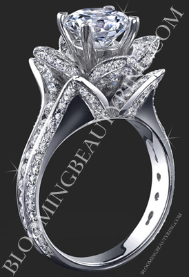 Palladium Engagement Ring