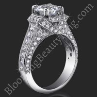 183-ctw-4-prong-princess-and-round-millegrain-engagement-ring-bbr290-400x400 standing up