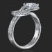 .45 ctw. Micro Pave Set Ultimate Knot Diamond Engagement Ring Setting