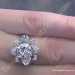 Large Blooming Beauty Flower Ring on the Finger / Hand