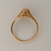015ffbbr | Pre-Set Antique Filigree Ring | .06ct. round diamond | Florals