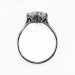 ov009bbr | Antique Filigree Ring | for a 1.15ct. to 1.25ct. oval stone | Simple and Dainty