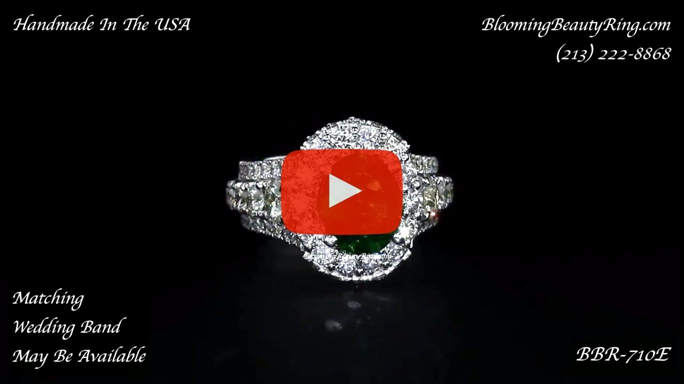 2.95 ctw. Diamond Engagement Ring BBR710E laying down video