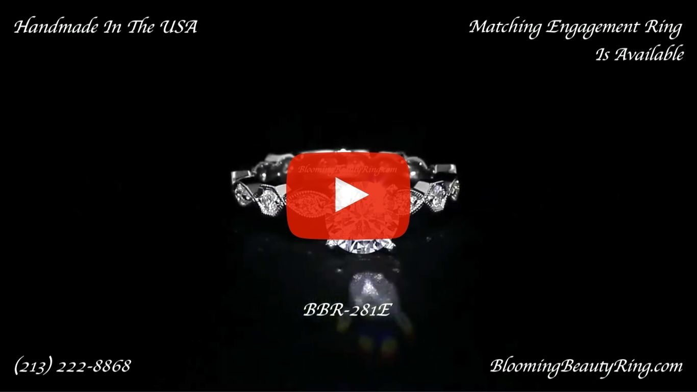 .35 ctw. Diamond Engagement Ring bbr281E laying down video
