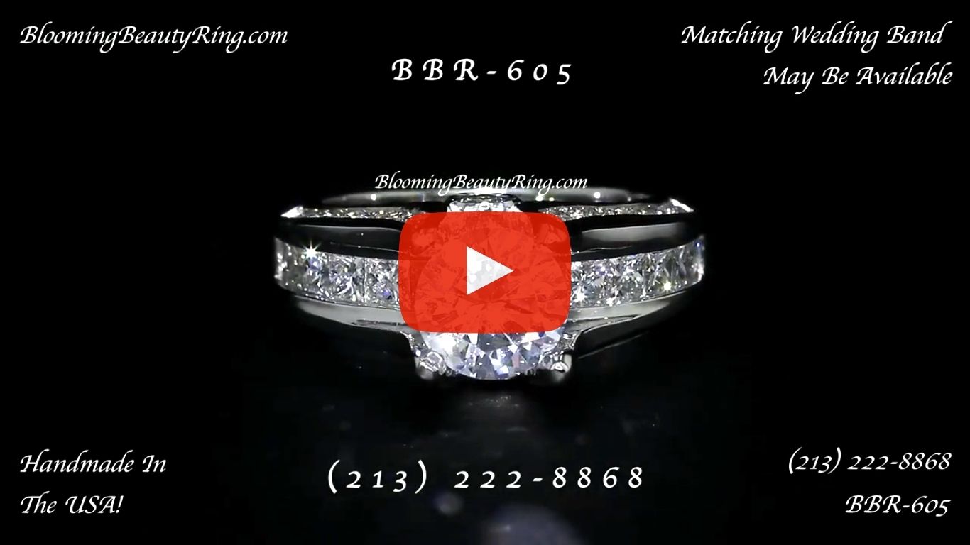 2.25 ctw. Diamond Engagement Ring bbr605E laying down video